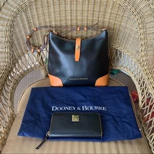 NWOT Dooney & Bourke Claremont Hobo Bag & Wallet